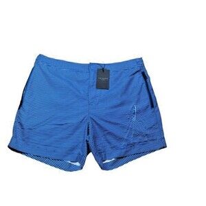 Ted Baker Placement Printed Swim Trunks Shorts Mens Size 4 Large XL- 5.5" Inseam